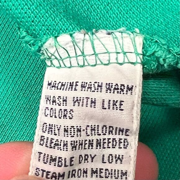 Ralph Lauren Classic Long Sleeve Polo – Green – Size Small - Picture 5 of 6